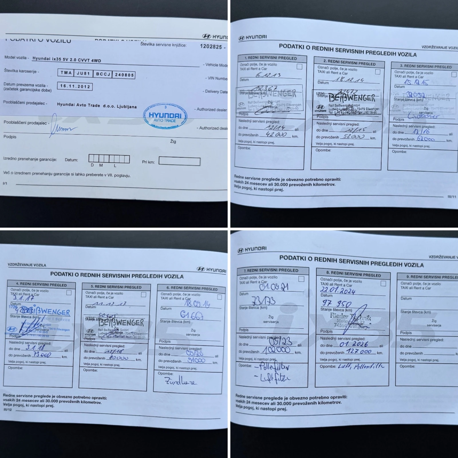 Hyundai IX35 2.0i-163к.с.* 4x4* С ПЪЛНА СЕРВИЗНА ИСТОРИЯ, снимка 16 - Автомобили и джипове - 53977806