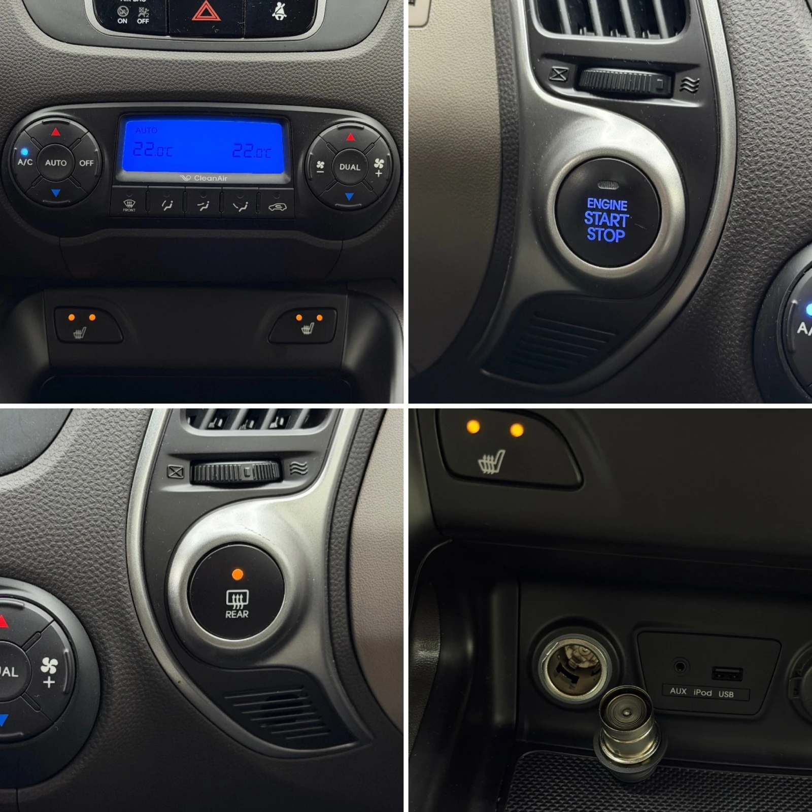 Hyundai IX35 2.0i-163к.с.* 4x4* С ПЪЛНА СЕРВИЗНА ИСТОРИЯ, снимка 12 - Автомобили и джипове - 53977806