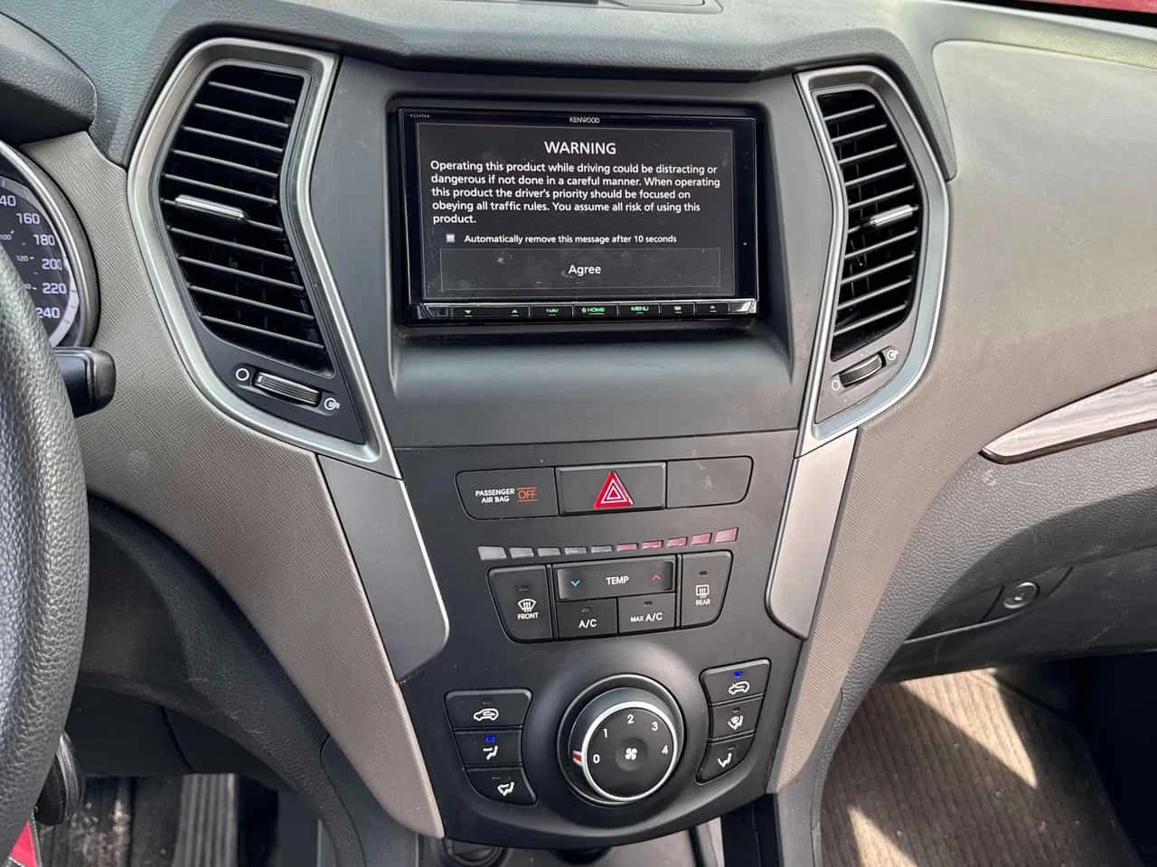 Hyundai Santa fe * 2.4L AWD * CARFAX * БЕЗ ПЪРВОНАЧАЛНА ВНОСКА, снимка 9 - Автомобили и джипове - 54995999