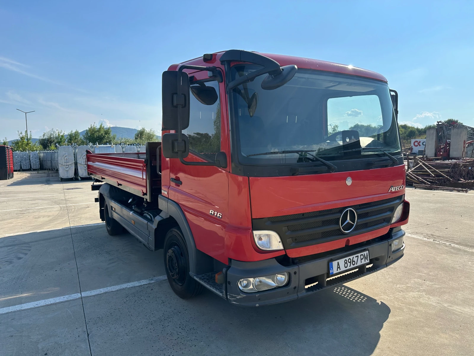 Mercedes-Benz Atego 816 тристранен самосвал - изображение 3