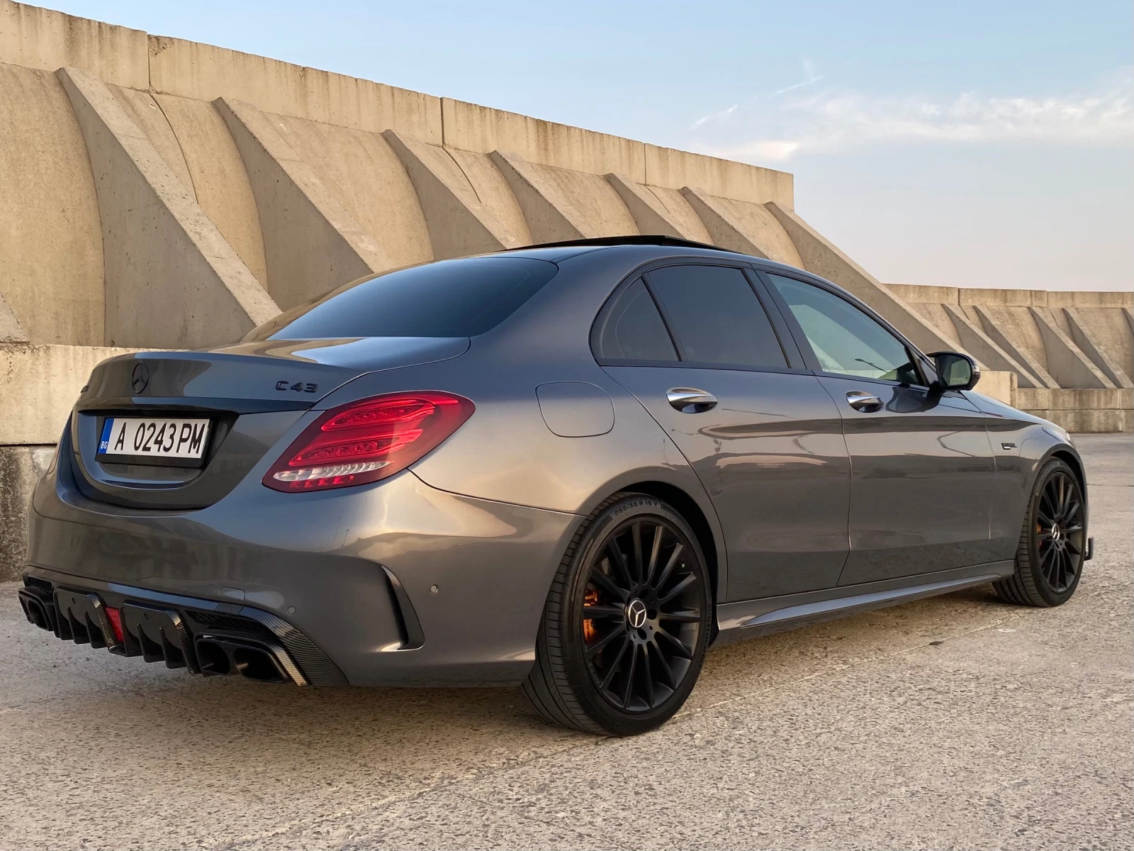 Mercedes-Benz C 43 AMG PERFORMANCE EXHAUST BRABUS CARBON PACKAGE - изображение 6