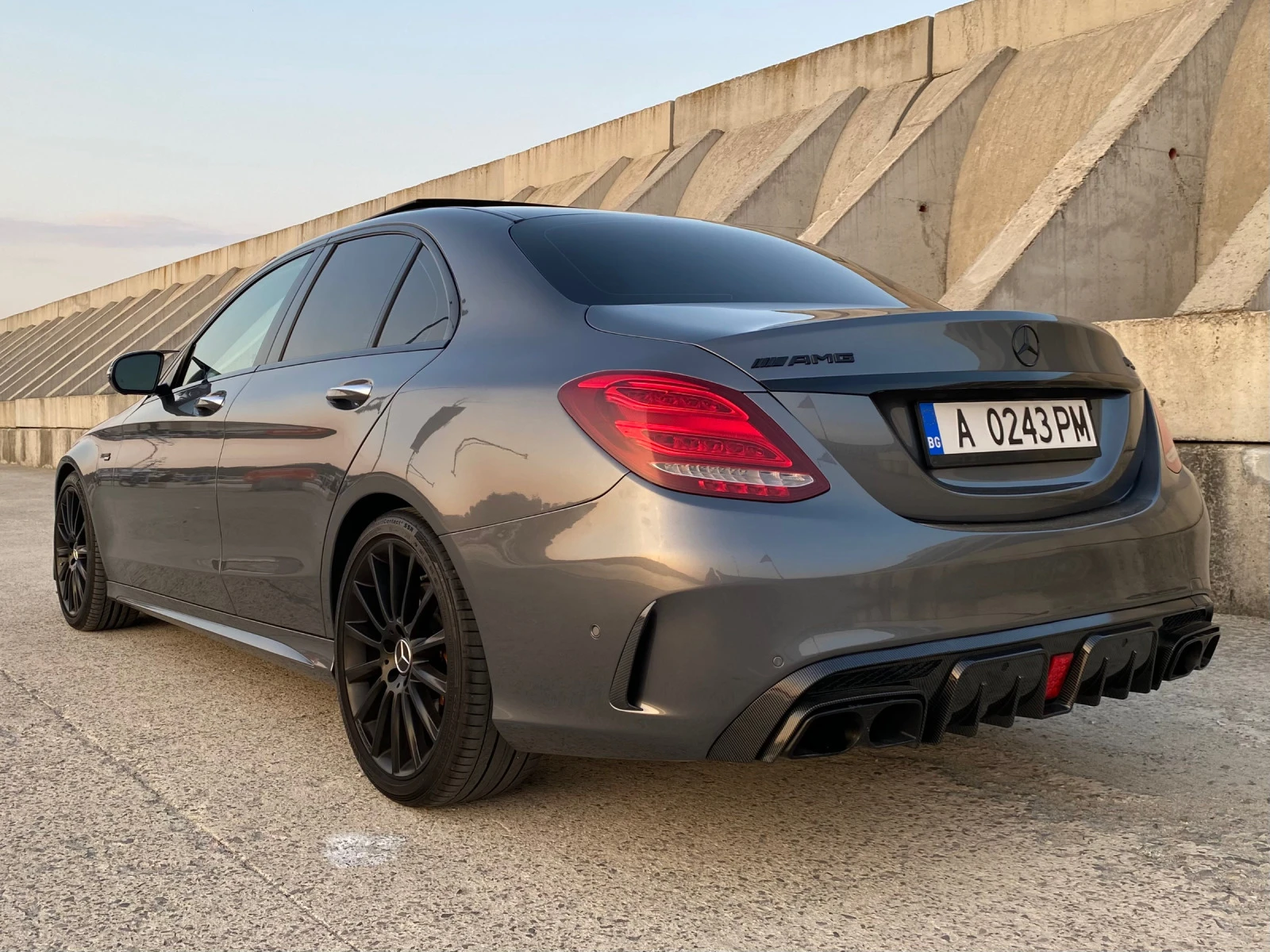 Mercedes-Benz C 43 AMG PERFORMANCE EXHAUST BRABUS CARBON PACKAGE - изображение 4