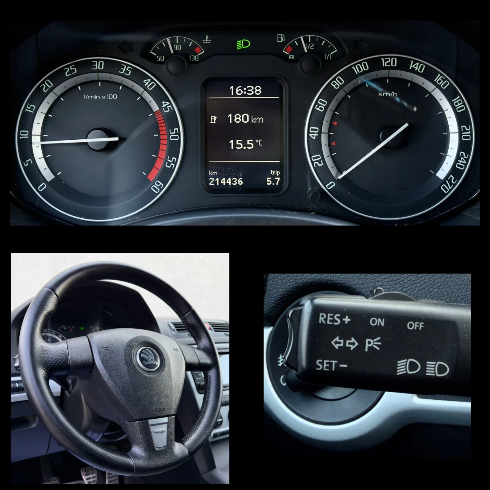 Skoda Octavia 2.0TDi 170hp//VRS, снимка 17 - Автомобили и джипове - 53748459