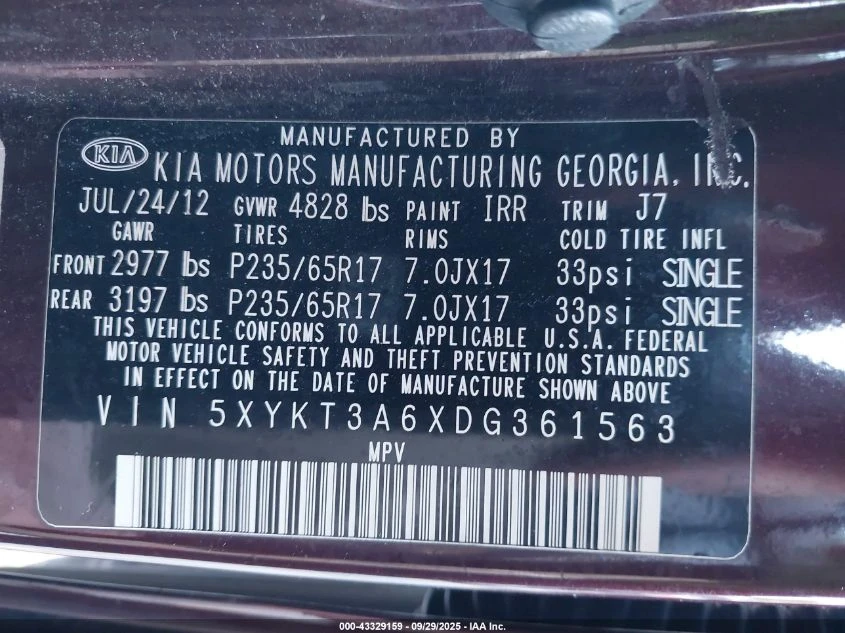 Kia Sorento 2.4L I-4 DI, DOHC, VVT, 191HP Front Wheel Drive | Mobile.bg   15