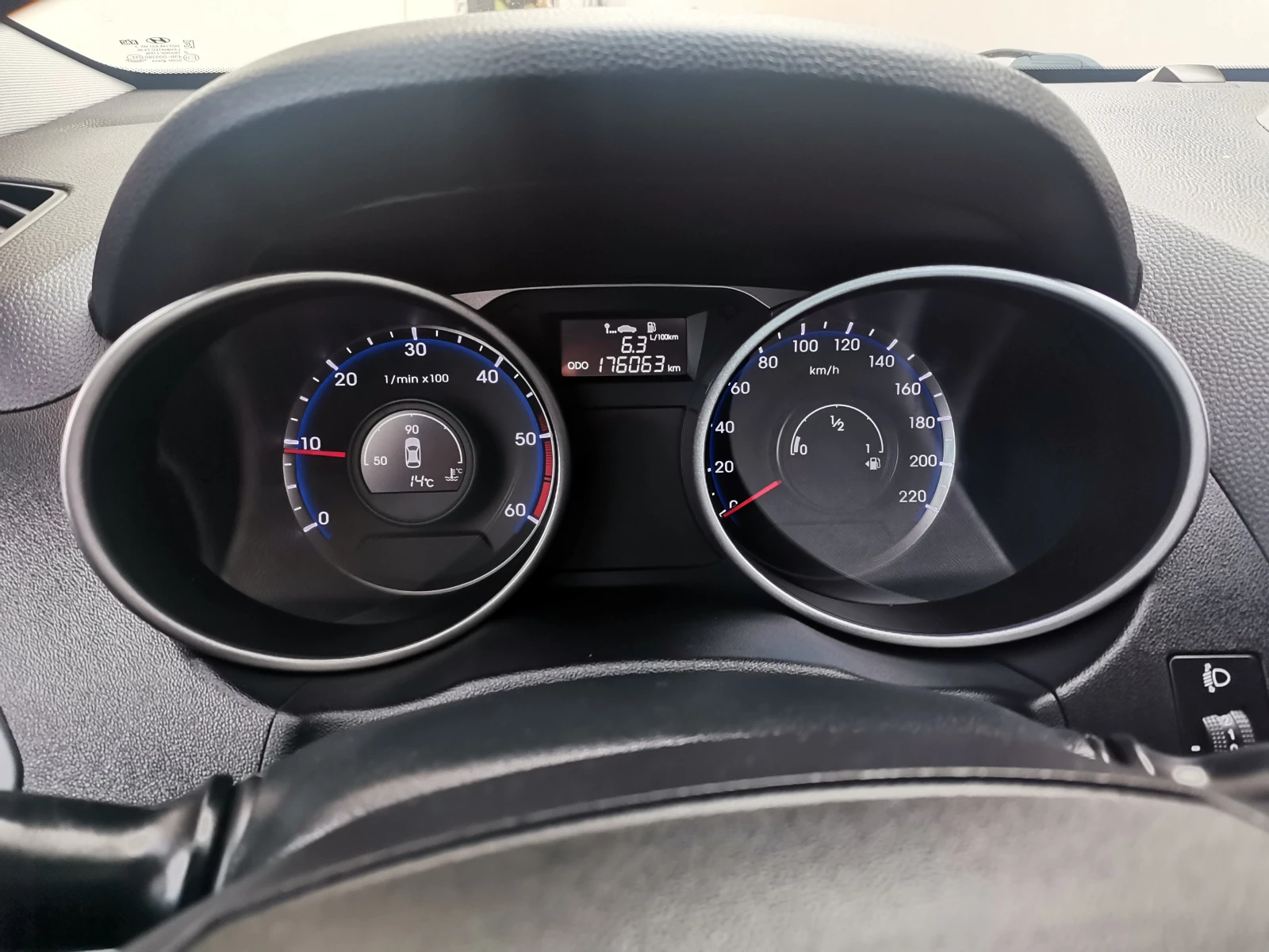 Hyundai IX35 1, 7cdti фейс, снимка 13 - Автомобили и джипове - 54494823