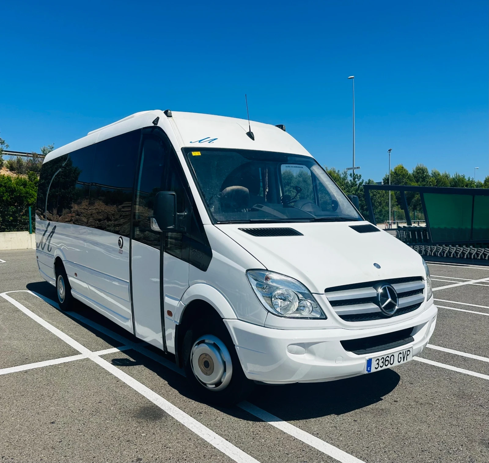 Mercedes-Benz Sprinter 518 21 места двоен климатик, снимка 2 - Бусове и автобуси - 54899705