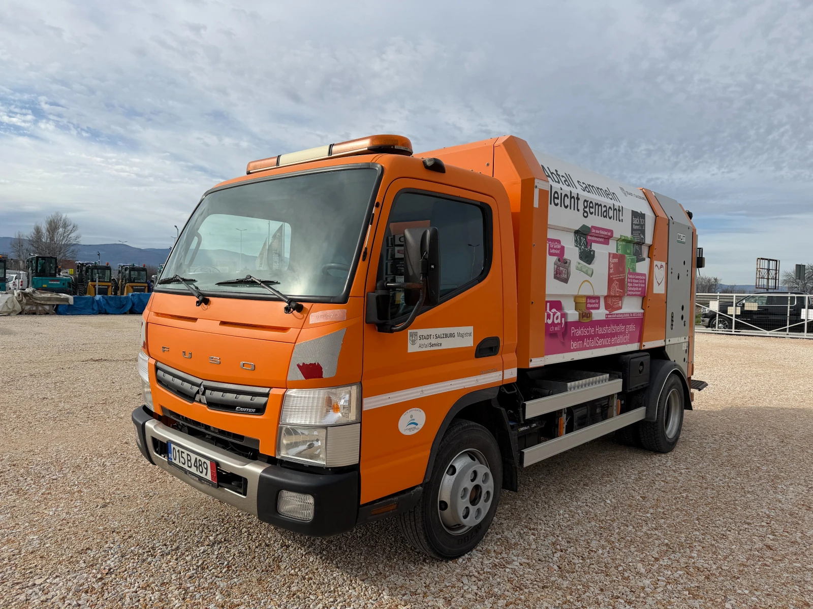 Mitsubishi Fuso Canter-Ротопреса, Нов внос, , 