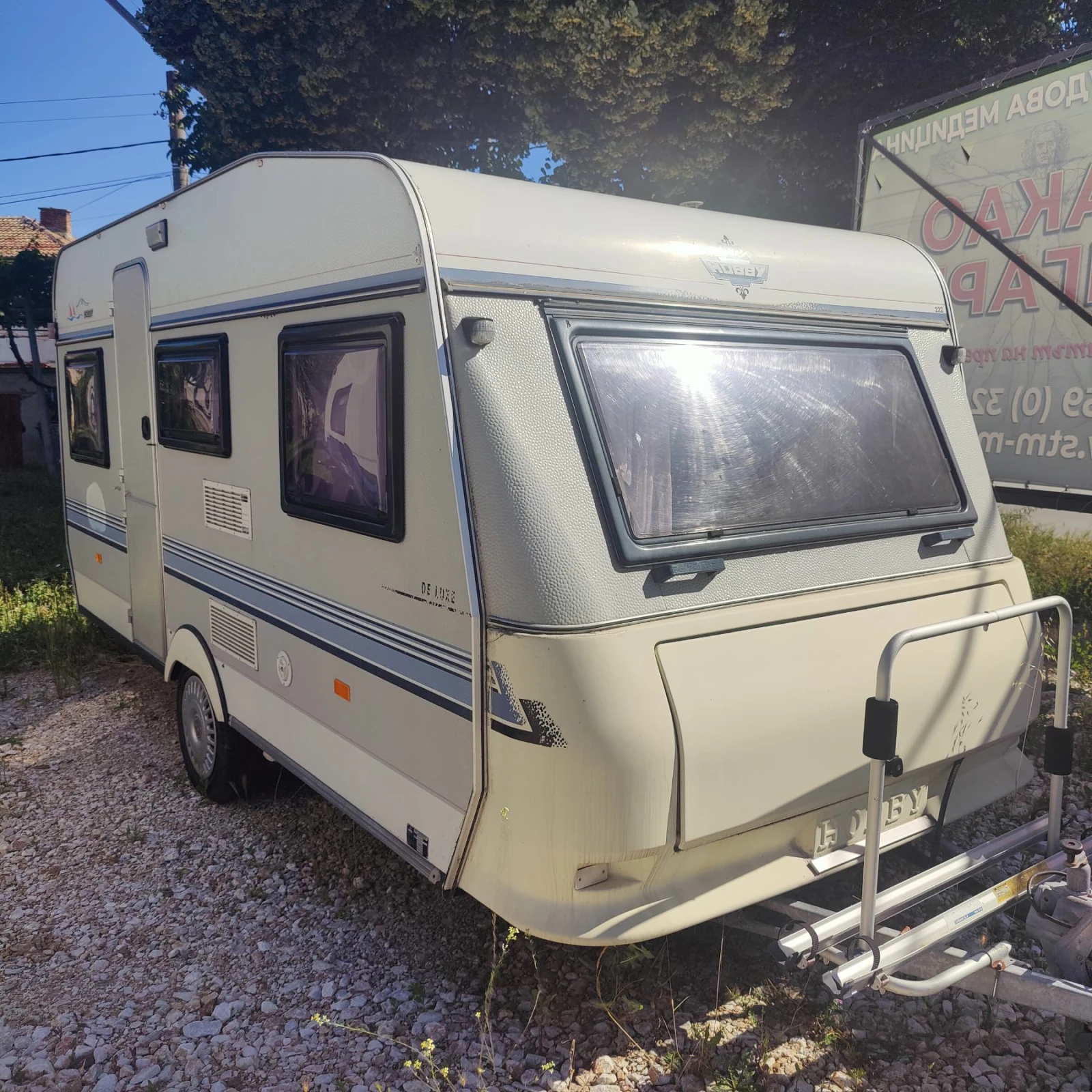Каравана Hobby DeLuxe 450
