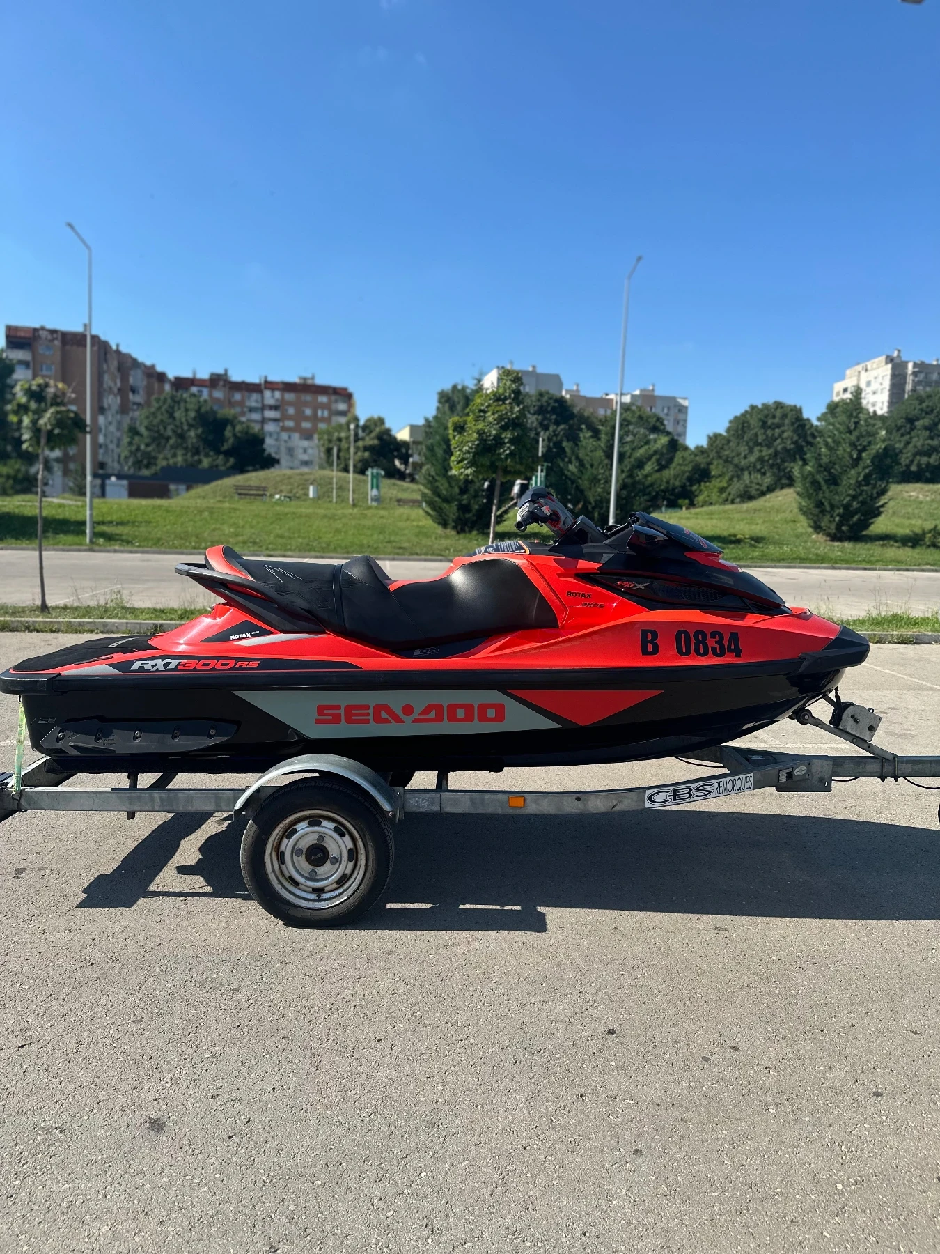 Джет Bombardier Sea Doo RXT300RS 68 Часа, снимка 2 - Воден транспорт - 55565835
