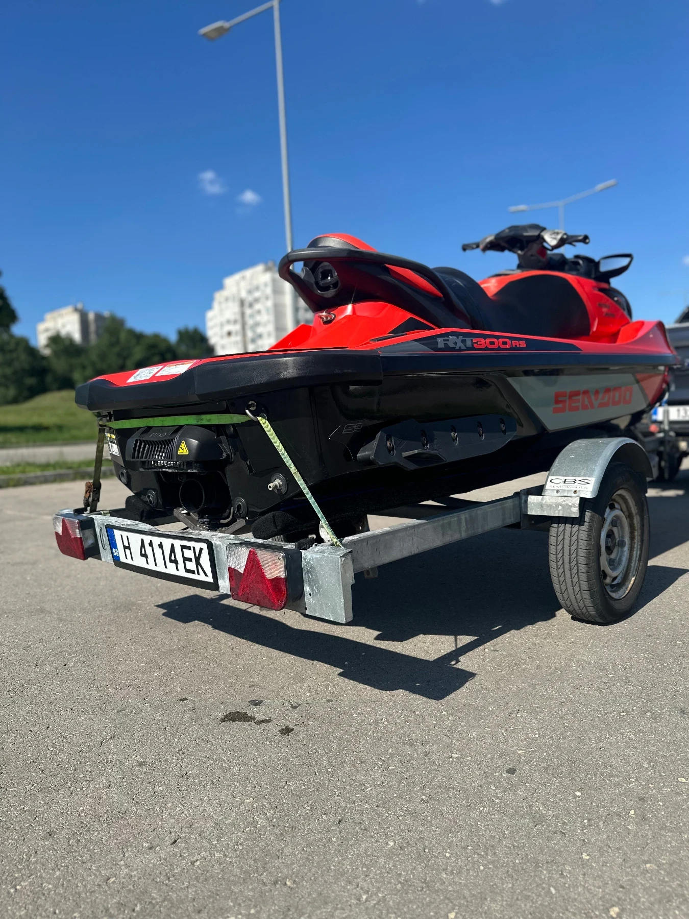 Джет Bombardier Sea Doo RXT300RS 68 Часа, снимка 3 - Воден транспорт - 55565835