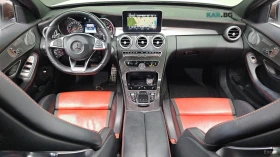 Mercedes-Benz C 63 AMG * ПОДГРЕВ* ПАНОРАМА* 360* HEAD-UP* BURMESTER* , снимка 7