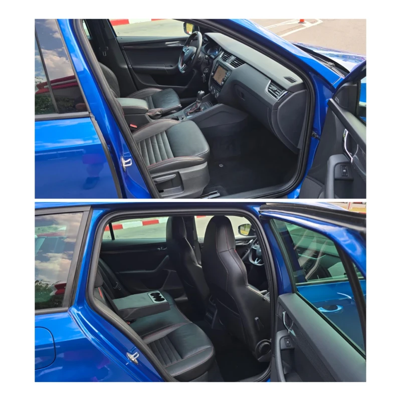 Skoda Octavia VRS-АВТОМАТ-НАВИ-КОЖА, снимка 12 - Автомобили и джипове - 51351711