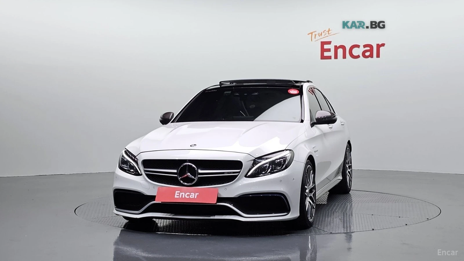 Mercedes-Benz C 63 AMG * ПОДГРЕВ* ПАНОРАМА* 360* HEAD-UP* BURMESTER* , снимка 3 - Автомобили и джипове - 55223490