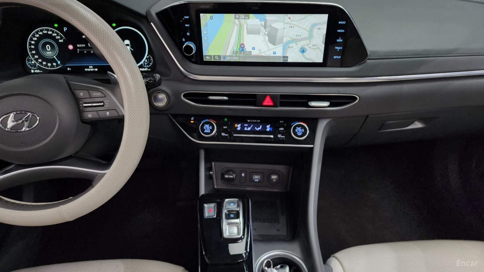 Hyundai Sonata 2.0* INSPIRATION* ПОДГРЕВ* ОБДУХВАНЕ* ПАНО* 360* H, снимка 15 - Автомобили и джипове - 55680346
