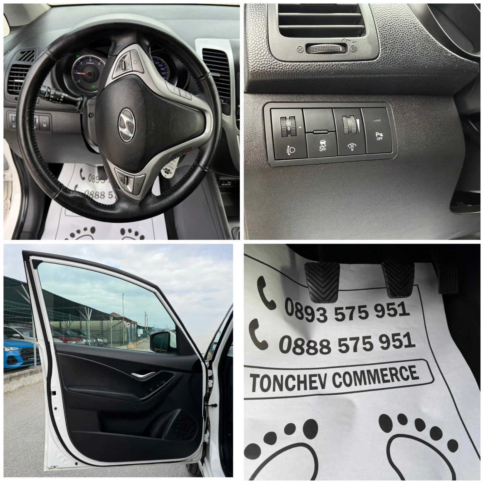 Hyundai Ix20 1.4-CRDI-90hp-185.000km-КАТО ЧИСТО НОВА-ПАРКТРОНИК, снимка 15 - Автомобили и джипове - 56082261
