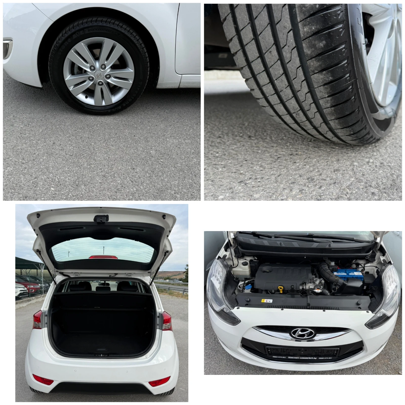 Hyundai Ix20 1.4-CRDI-90hp-185.000km-КАТО ЧИСТО НОВА-ПАРКТРОНИК, снимка 17 - Автомобили и джипове - 56082261