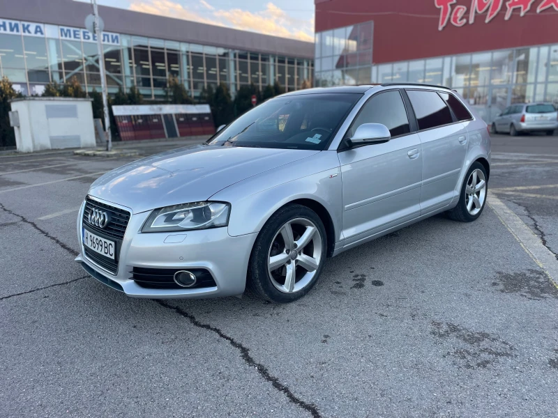 Audi A3 2.0 S-LINE Панорама, снимка 1 - Автомобили и джипове - 48287010