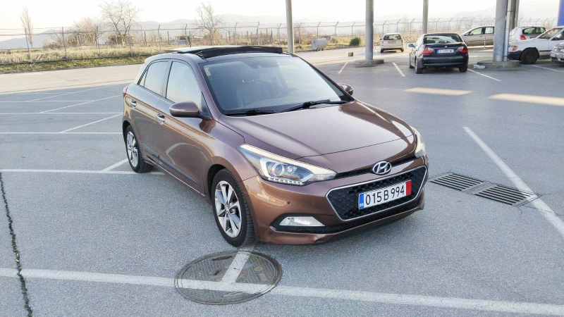 Hyundai I20 1.4 Automatic-PANORAMA LED EURO6, снимка 2 - Автомобили и джипове - 49019923