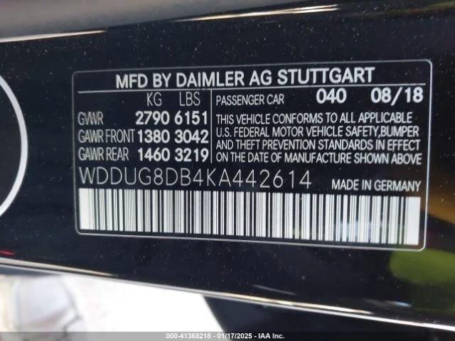 Mercedes-Benz S 560 V8 проверена, налични части, снимка 9 - Автомобили и джипове - 48763413