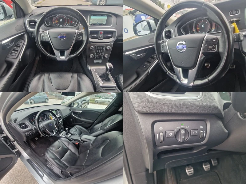 Volvo V40 D4 2.0d-190ps KOJA* NAVI* PODGREV, снимка 13 - Автомобили и джипове - 53564328