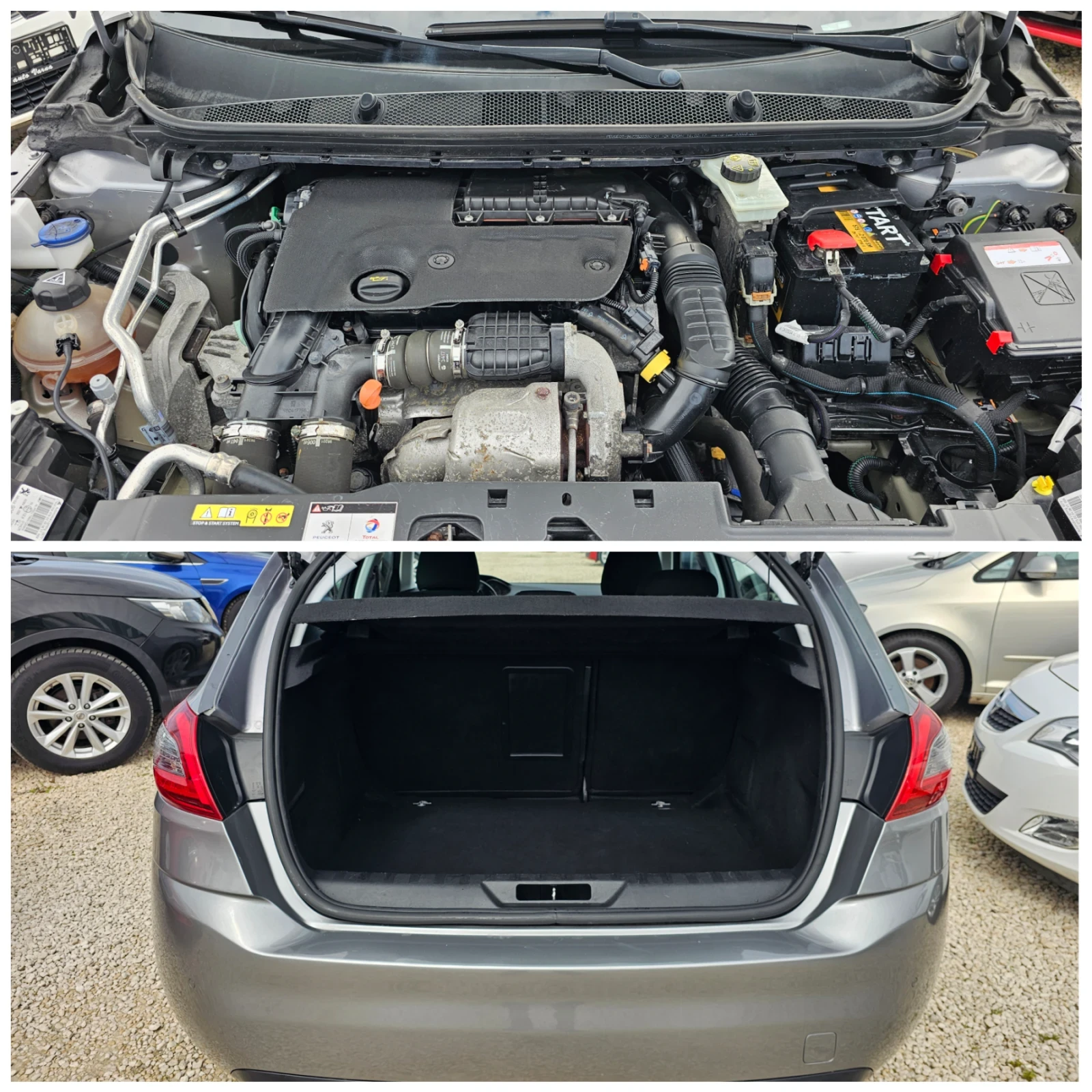 Peugeot 308 1.6HDI, 120к.с., Автоматик , снимка 15 - Автомобили и джипове - 54059963