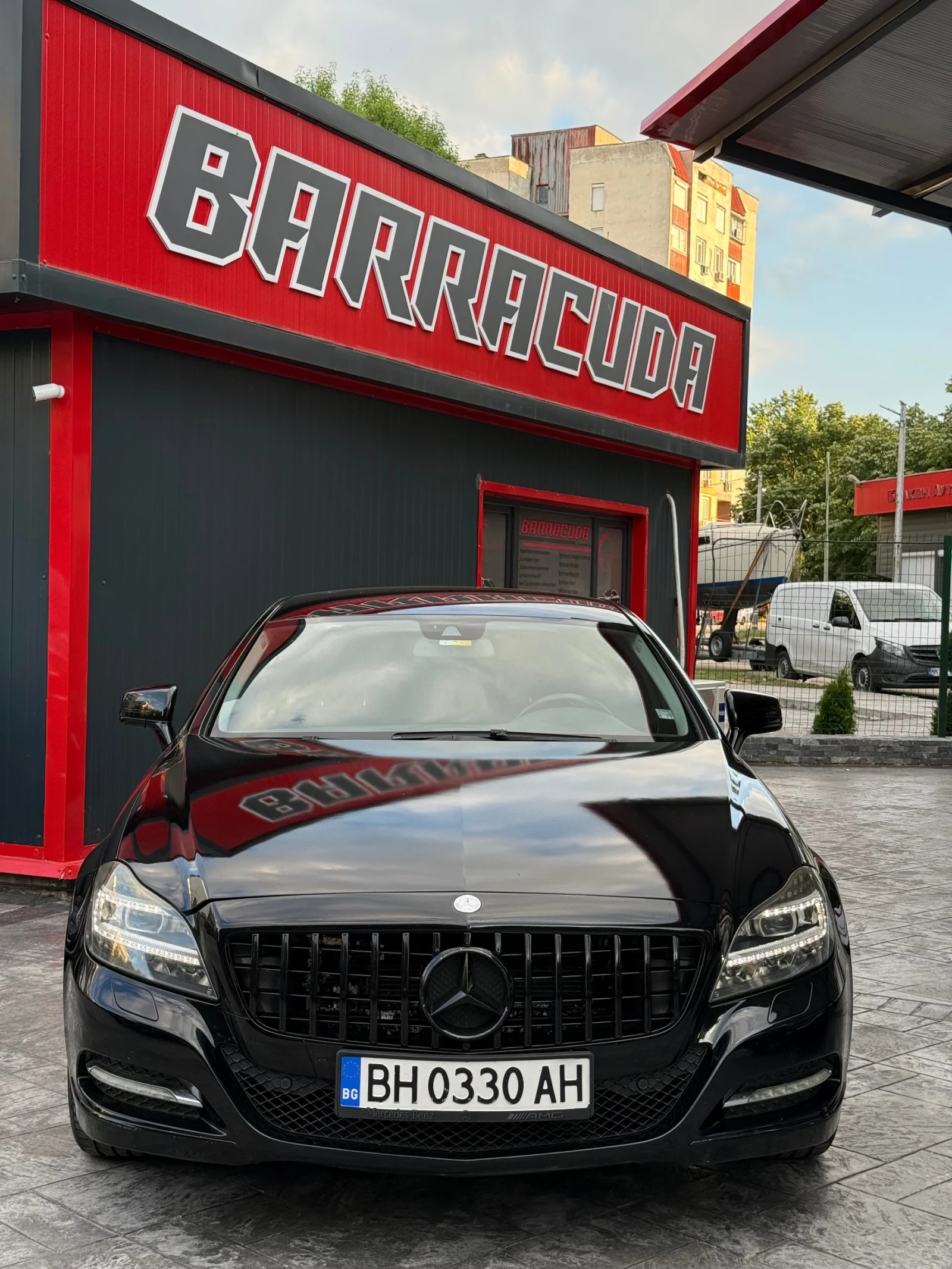 Mercedes-Benz CLS 350 * AMG Line* LED* BlackEdition* НА ПРУЖИНИ* , снимка 4 - Автомобили и джипове - 55318925