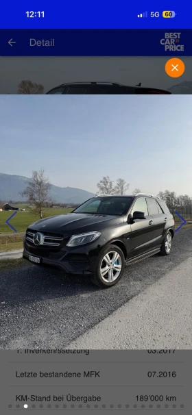 Mercedes-Benz GLE 500 Швейцария 1собственик, снимка 4
