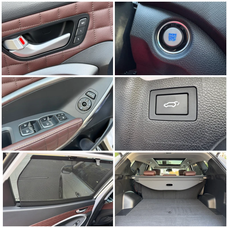 Hyundai Santa fe 2.2CRDI PREMIUM EDITION PODGREV OBDUHVANE PANORAMA, снимка 17 - Автомобили и джипове - 47616777