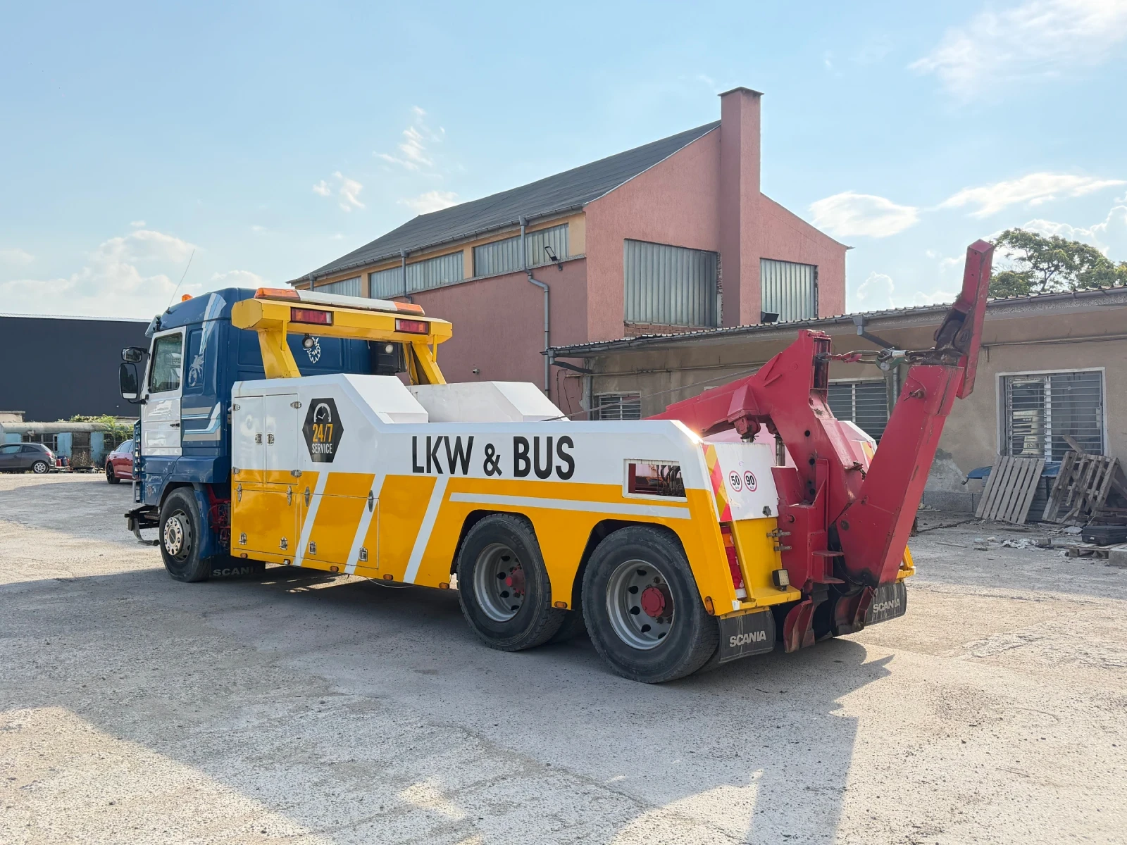 Scania 143 M 500к.с Пътна Помощ, снимка 4 - Камиони - 55213031