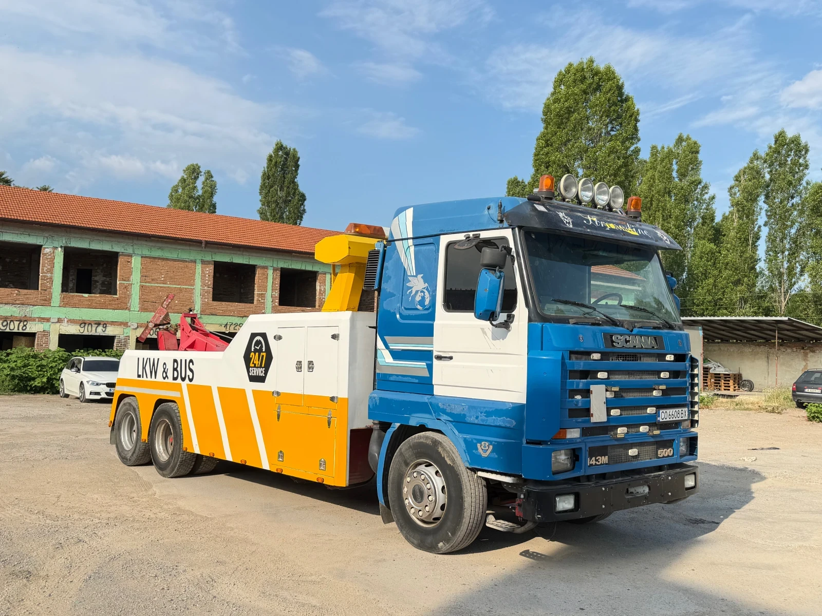 Scania 143 M 500к.с Пътна Помощ