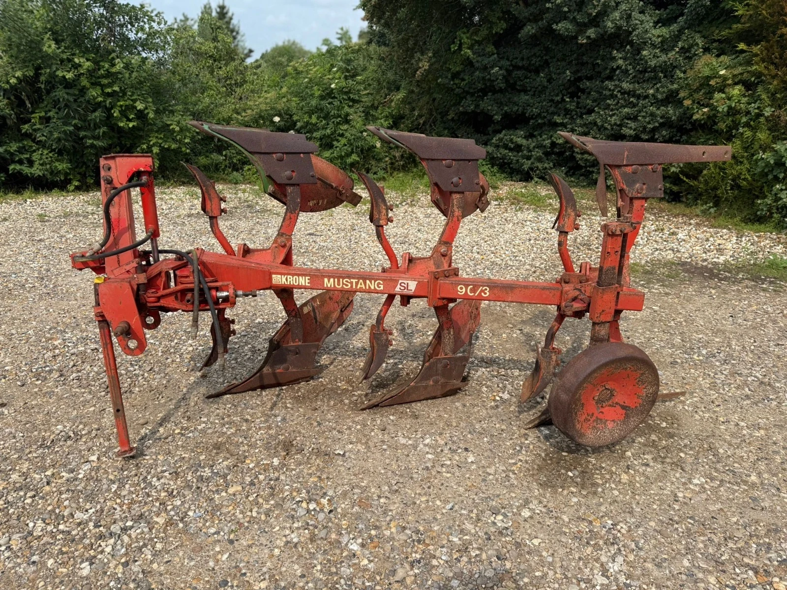 Плуг Krone Mustang 90, снимка 2 - Селскостопанска техника - 54564807