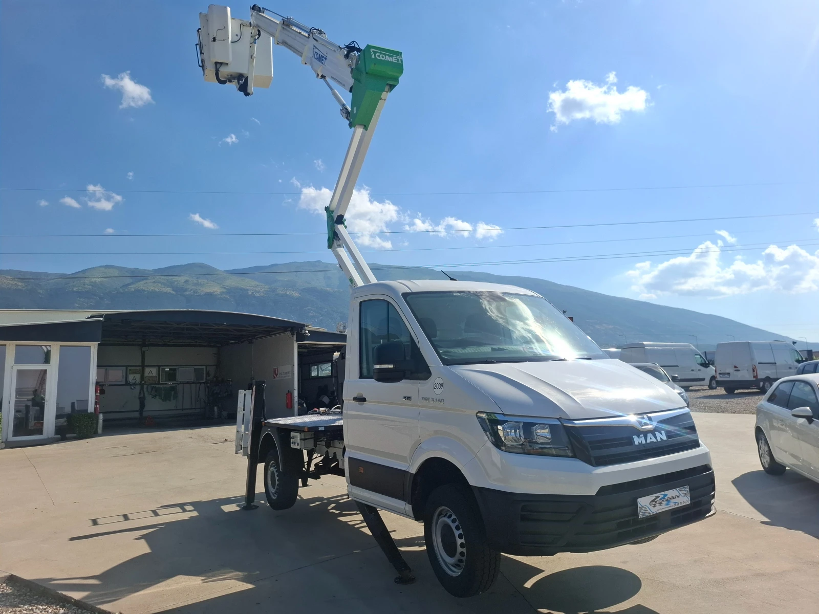 Автовишка Друга марка Man TGE/Euro6B/4x4, снимка 4 - Индустриална техника - 55096886