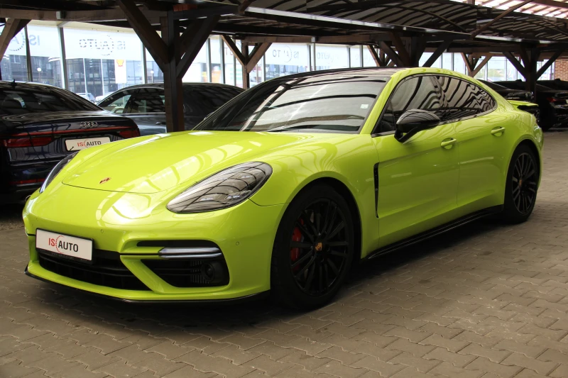 Porsche Panamera Turbo/java Green/Bose/Distronic/Chrono, снимка 2 - Автомобили и джипове - 48488458