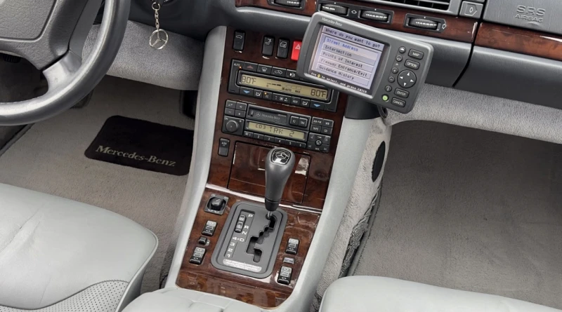 Mercedes-Benz S 420 LONG V8 279кс., снимка 11 - Автомобили и джипове - 52582973