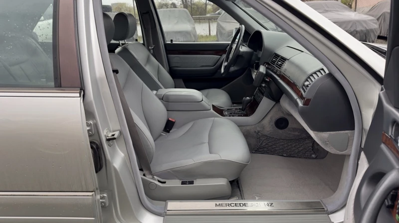 Mercedes-Benz S 420 LONG V8 279кс., снимка 13 - Автомобили и джипове - 52582973
