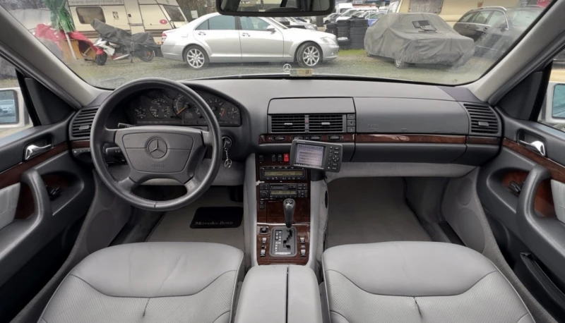 Mercedes-Benz S 420 LONG V8 279кс., снимка 8 - Автомобили и джипове - 52582973