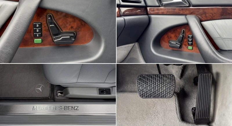 Mercedes-Benz S 420 LONG V8 279кс., снимка 7 - Автомобили и джипове - 52582973