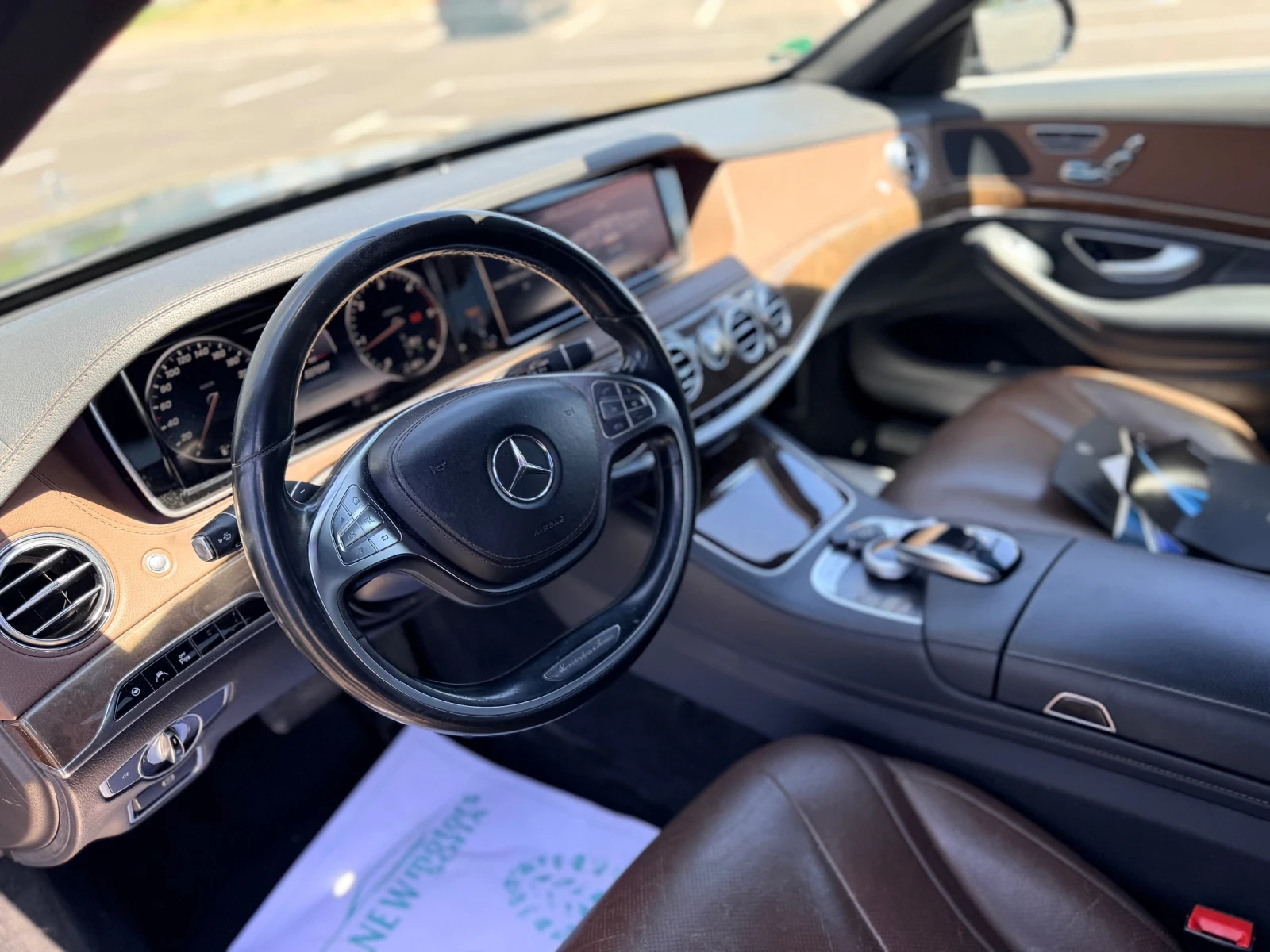 Mercedes-Benz S 350 L-лизинг през Уникредит , снимка 11 - Автомобили и джипове - 54714028