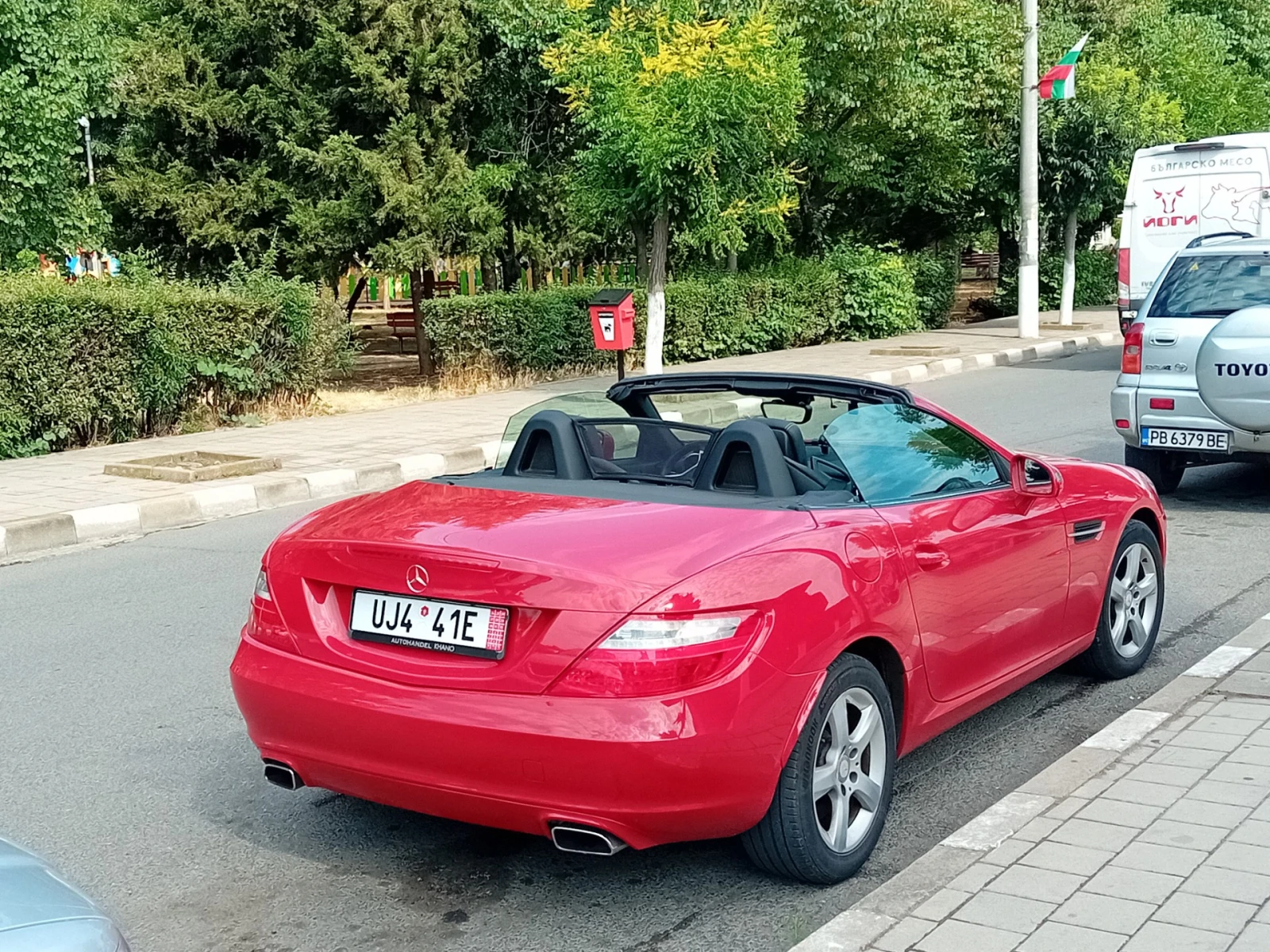 Mercedes-Benz SLK, снимка 3 - Автомобили и джипове - 55386224