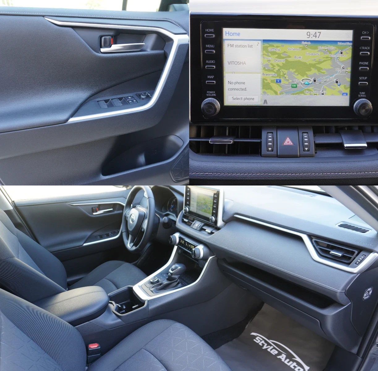 Toyota Rav4 2.5i HYBRID AWD-i/FACELIFT/КАТО НОВ!!, снимка 13 - Автомобили и джипове - 55334211