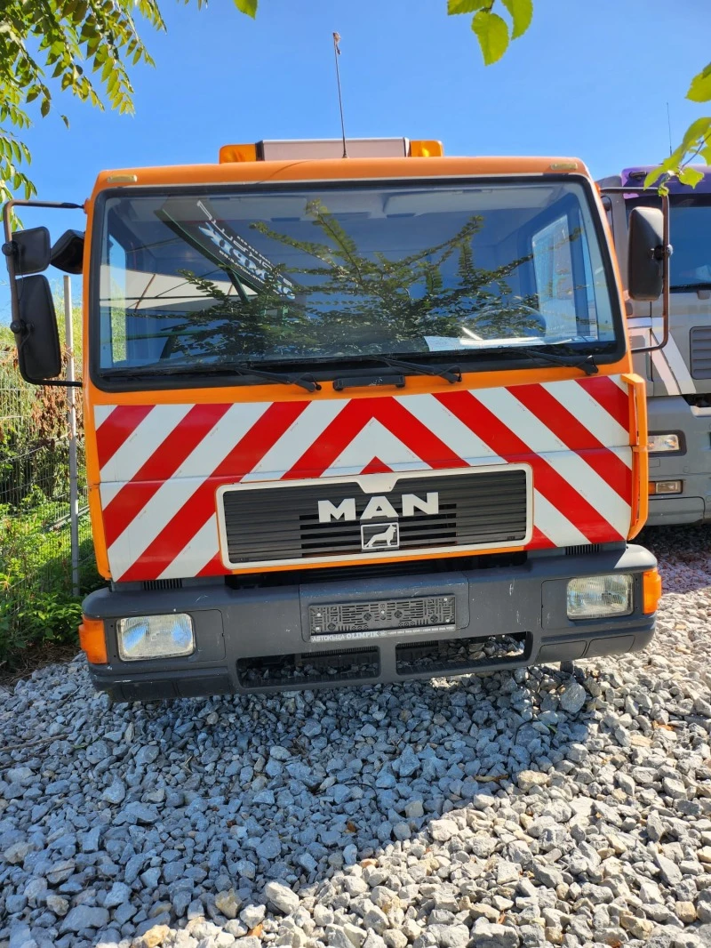 Man 8.163 Кран, снимка 9 - Камиони - 42155151