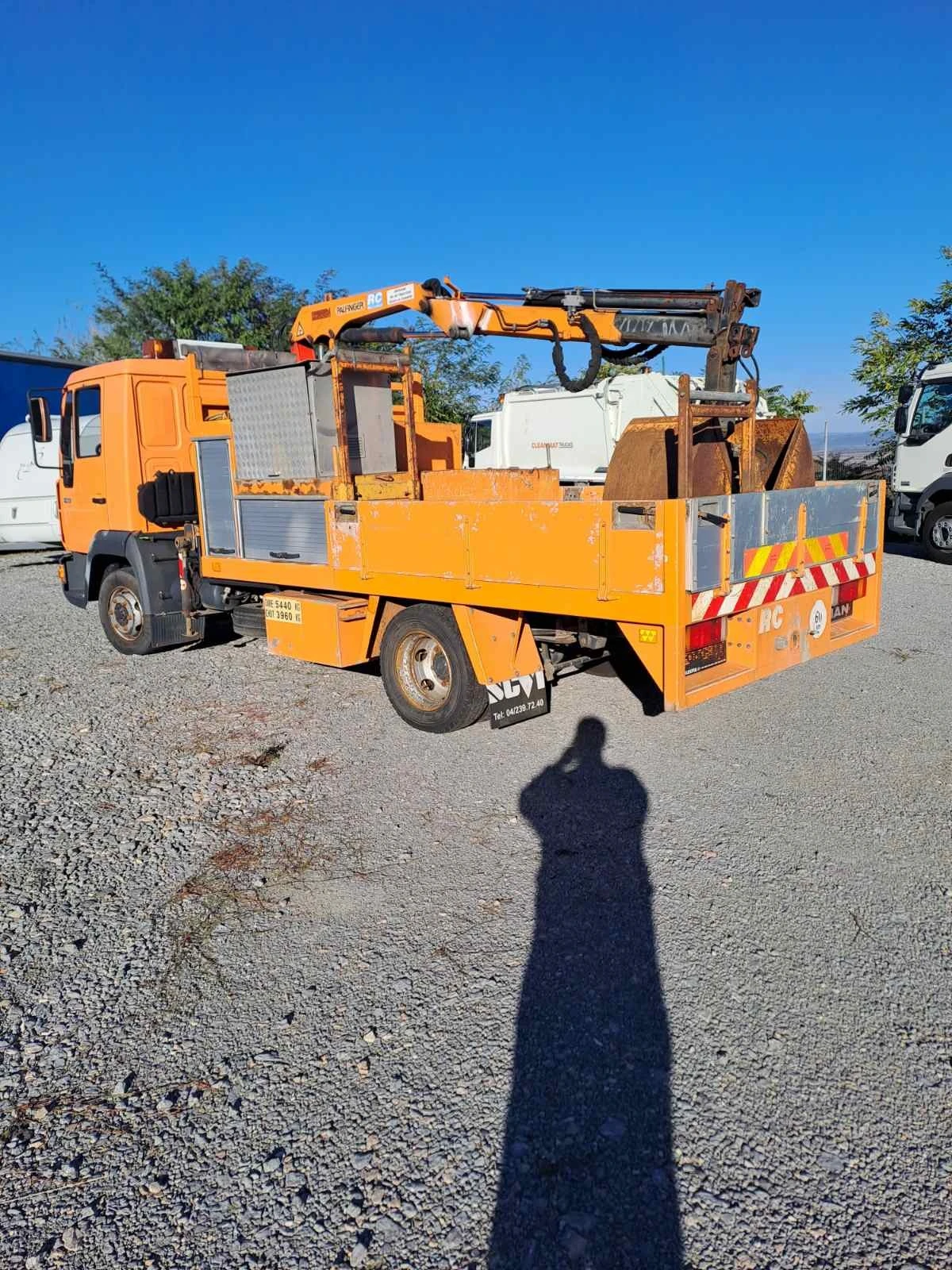 Man 8.163 Кран, снимка 1