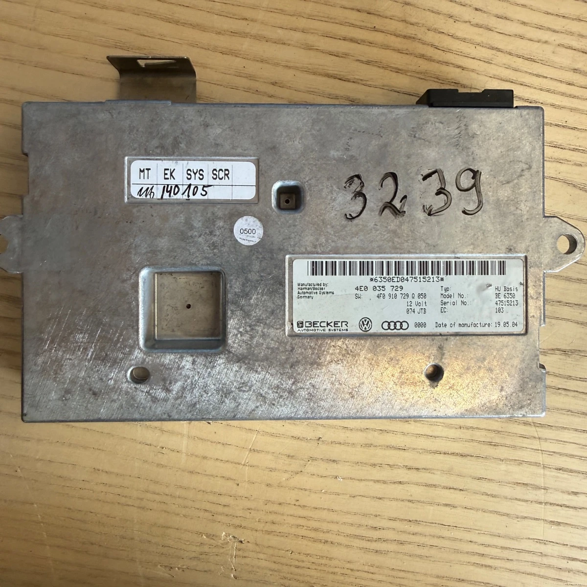 Модул MMI за Audi A6 4E0035729 4F0910729Q-3239