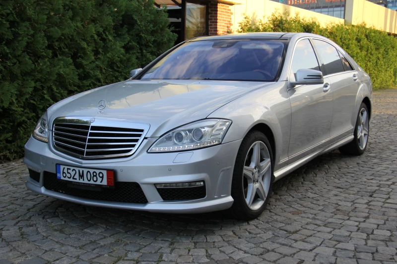 Mercedes-Benz S 500 AMG/4Matic/AirMatic/Harman Kardon/Камера/Масаж, снимка 6 - Автомобили и джипове - 47428582