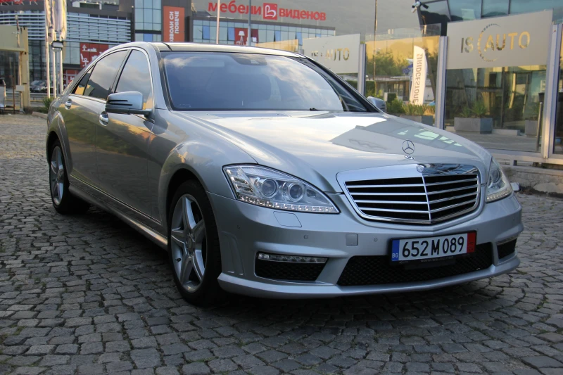 Mercedes-Benz S 500 AMG/4Matic/AirMatic/Harman Kardon/Камера/Масаж, снимка 7 - Автомобили и джипове - 47428582