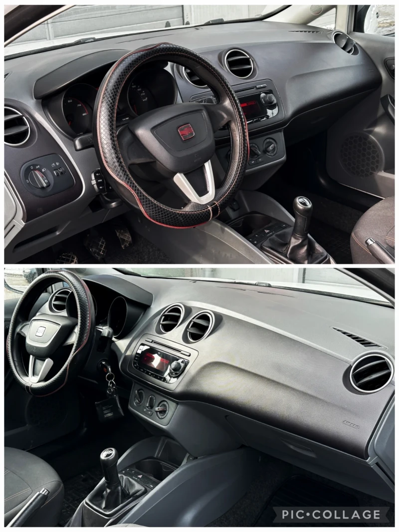 Seat Ibiza 1.2i/ КЛИМА/ EURO5, снимка 9 - Автомобили и джипове - 53253818