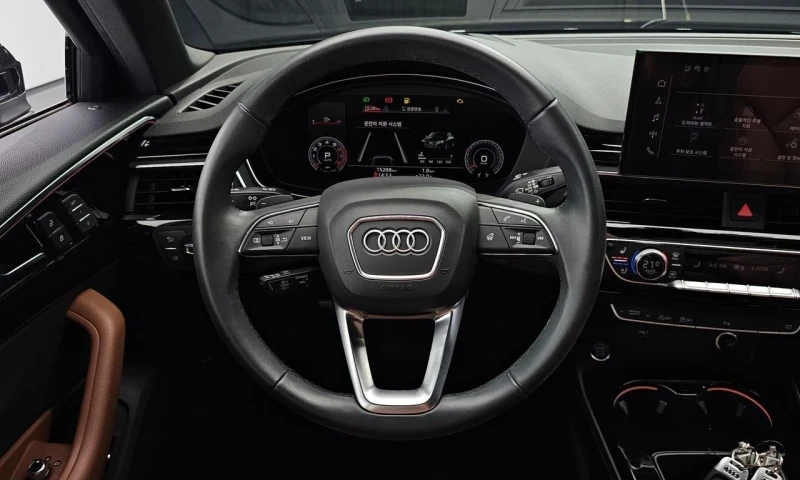 Audi A4 40TFSI* MATRIX* S* LINE* ОБДУХВАНЕ* ХЕДЪП* ДИСТРОН, снимка 13 - Автомобили и джипове - 55341049