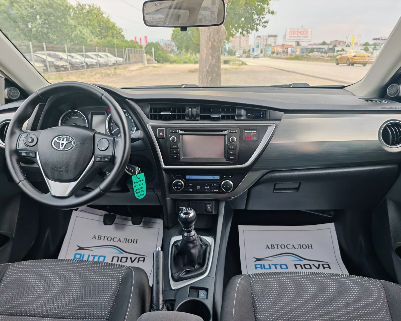 Toyota Auris 2.0 ДИЗЕЛ 124 К.С. УНИКАЛНО СЪСТОЯНИЕ!!! , снимка 12 - Автомобили и джипове - 55007280