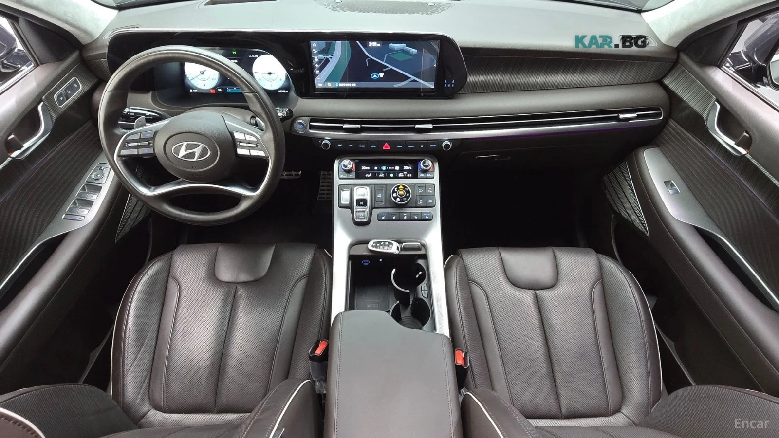Hyundai Palisade 2.2D* 4x4* Calligraphy* ДИСТРОНИК* ПАНО* МАСАЖИ* , снимка 5 - Автомобили и джипове - 55823818
