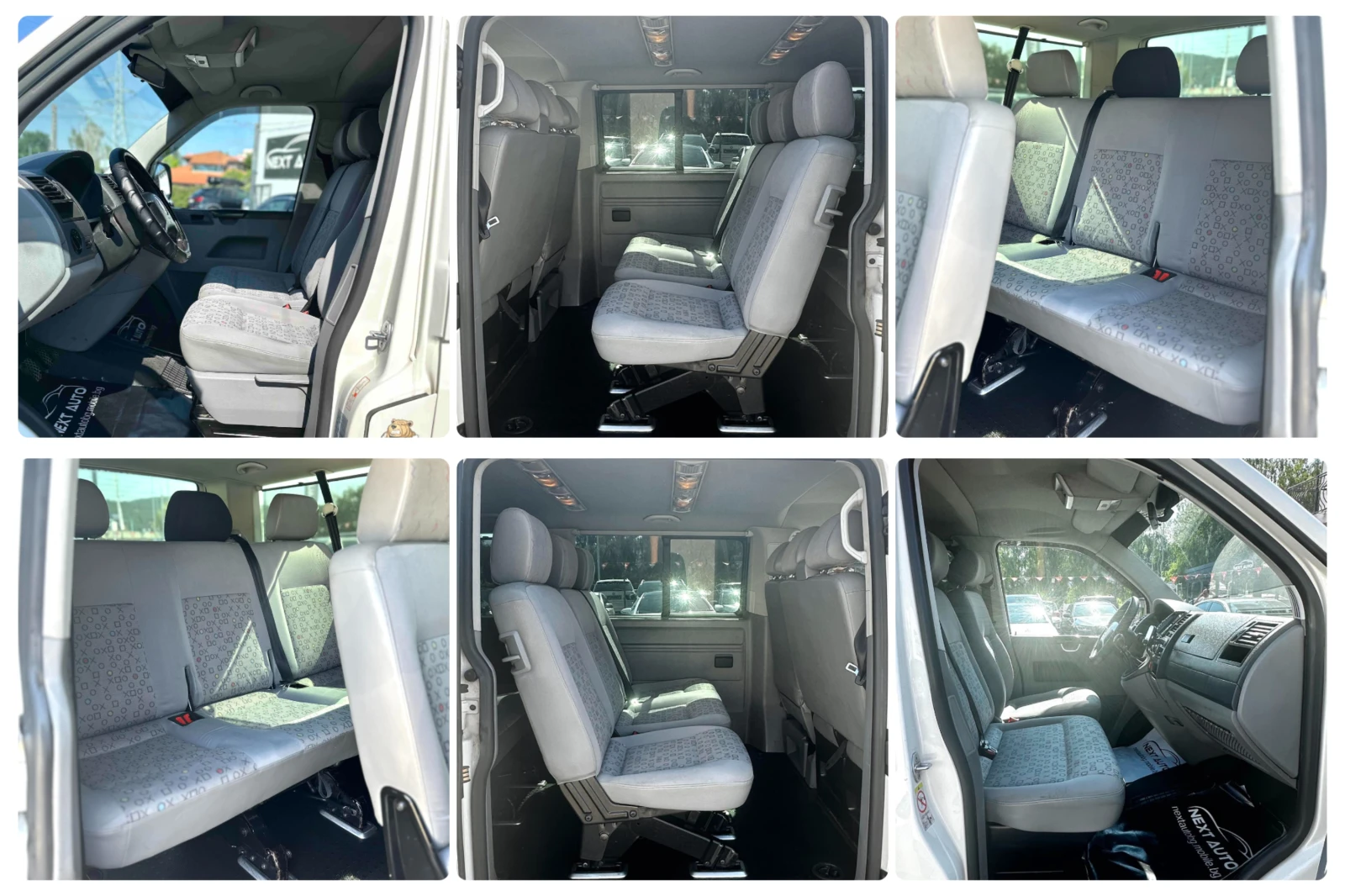 VW T5 2.5TDI 131HP 4MOTION 8+ 1 ANDROID ЩОРИ, снимка 12 - Бусове и автобуси - 55208061